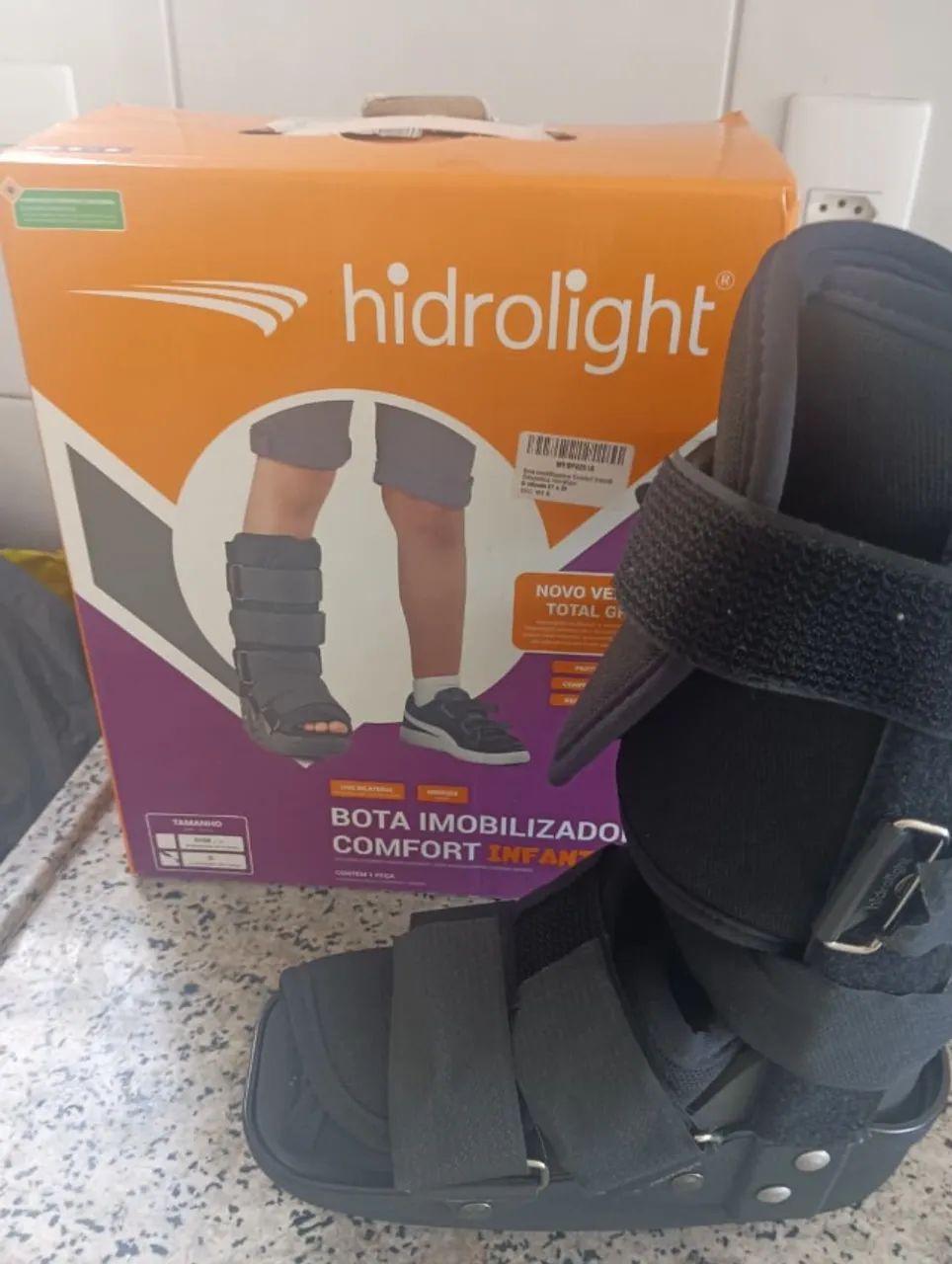 Botinha ortopédica infantil