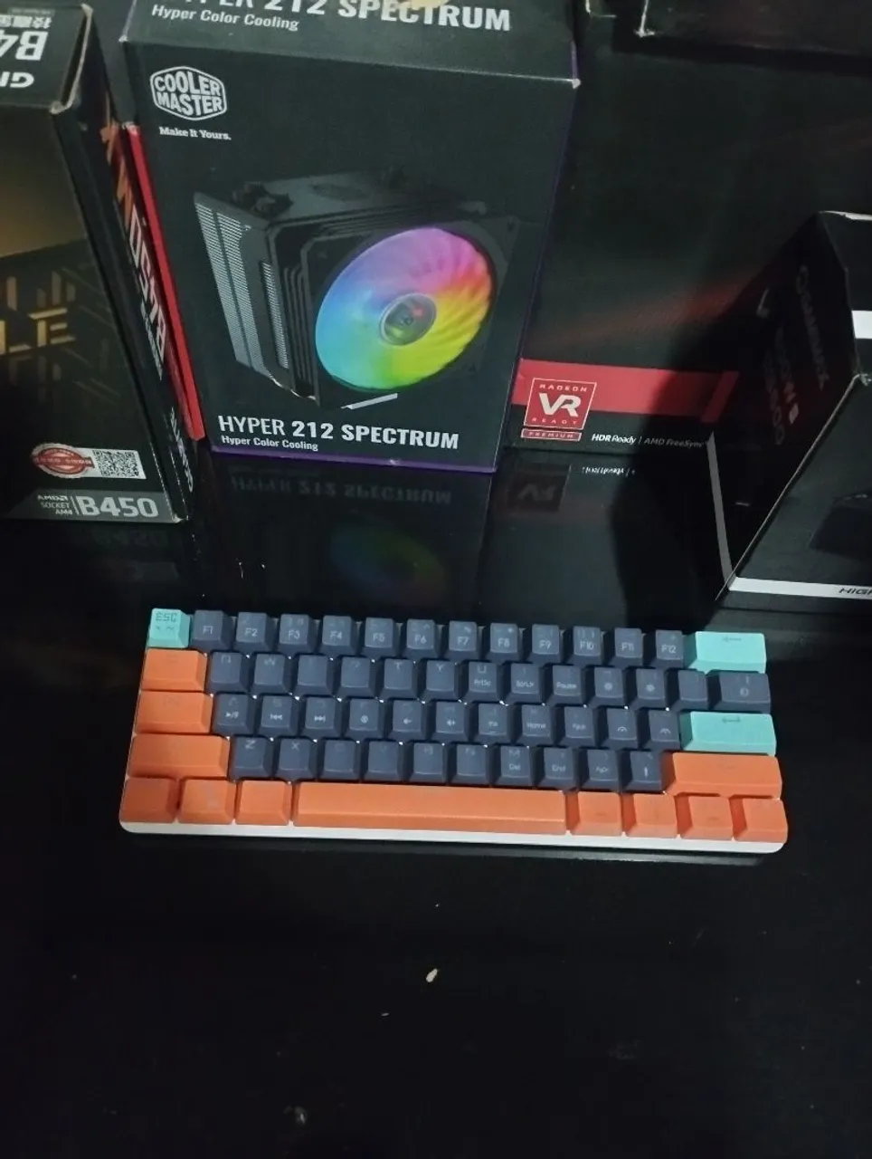 Teclado Gamer Mecânico Rgb 60%