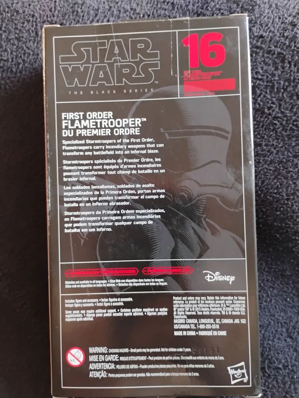  Star Wars First Order Flametrooper Lacrado - Foto 5