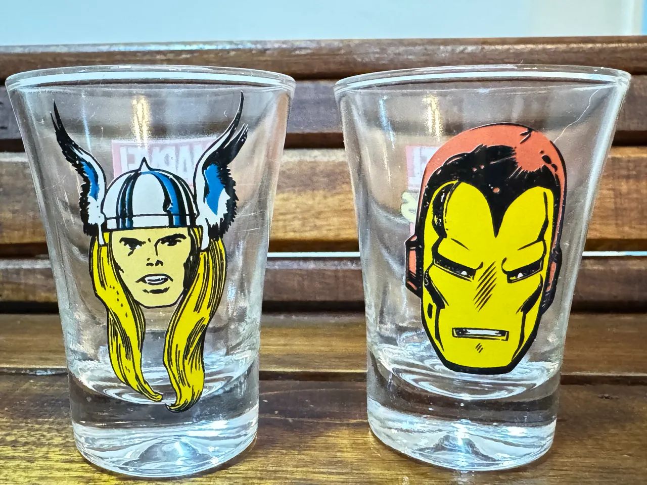 Kit copos shot da Marvel - Foto 4