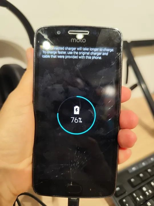 Celular Moto G5 (retirada de peças) - Foto 4