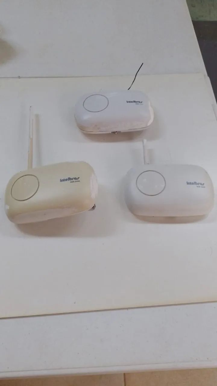 KIT COM 03 UNIDADES Receptor Universal Xar 3060 Un Para Alarmes Intelbras- USADOS