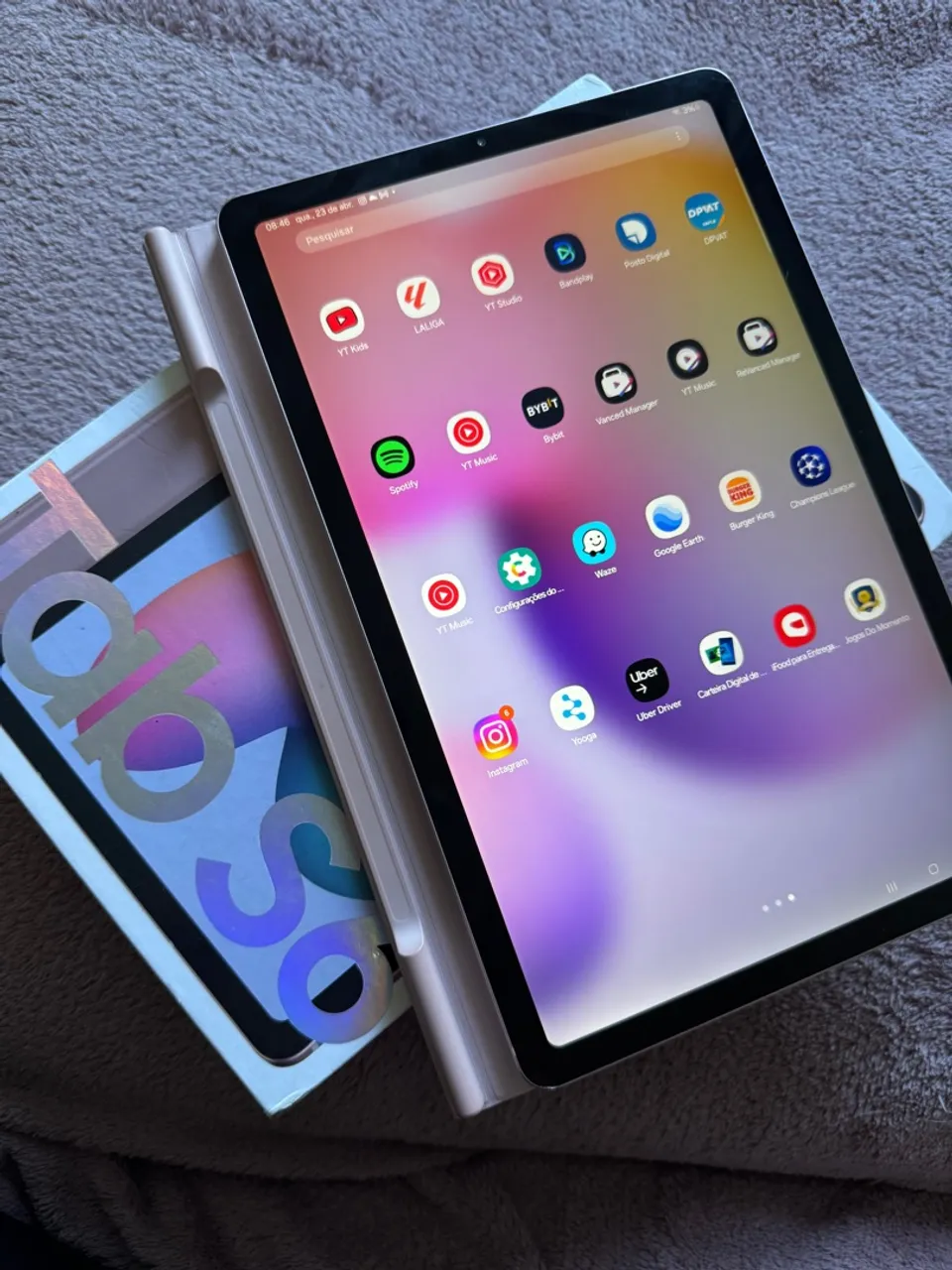 Tablet Samsung s6 lite 64G 4 d ram