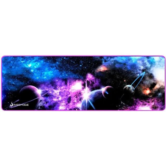 Mouse Pad Gamer Rise Mode Planetas 900x300mm - WZetta