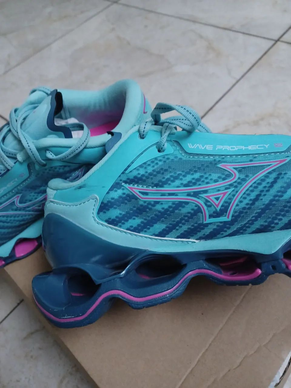 Tênis  Original Mizuno Wave Prophecy 12 núm. 35 - Foto 5