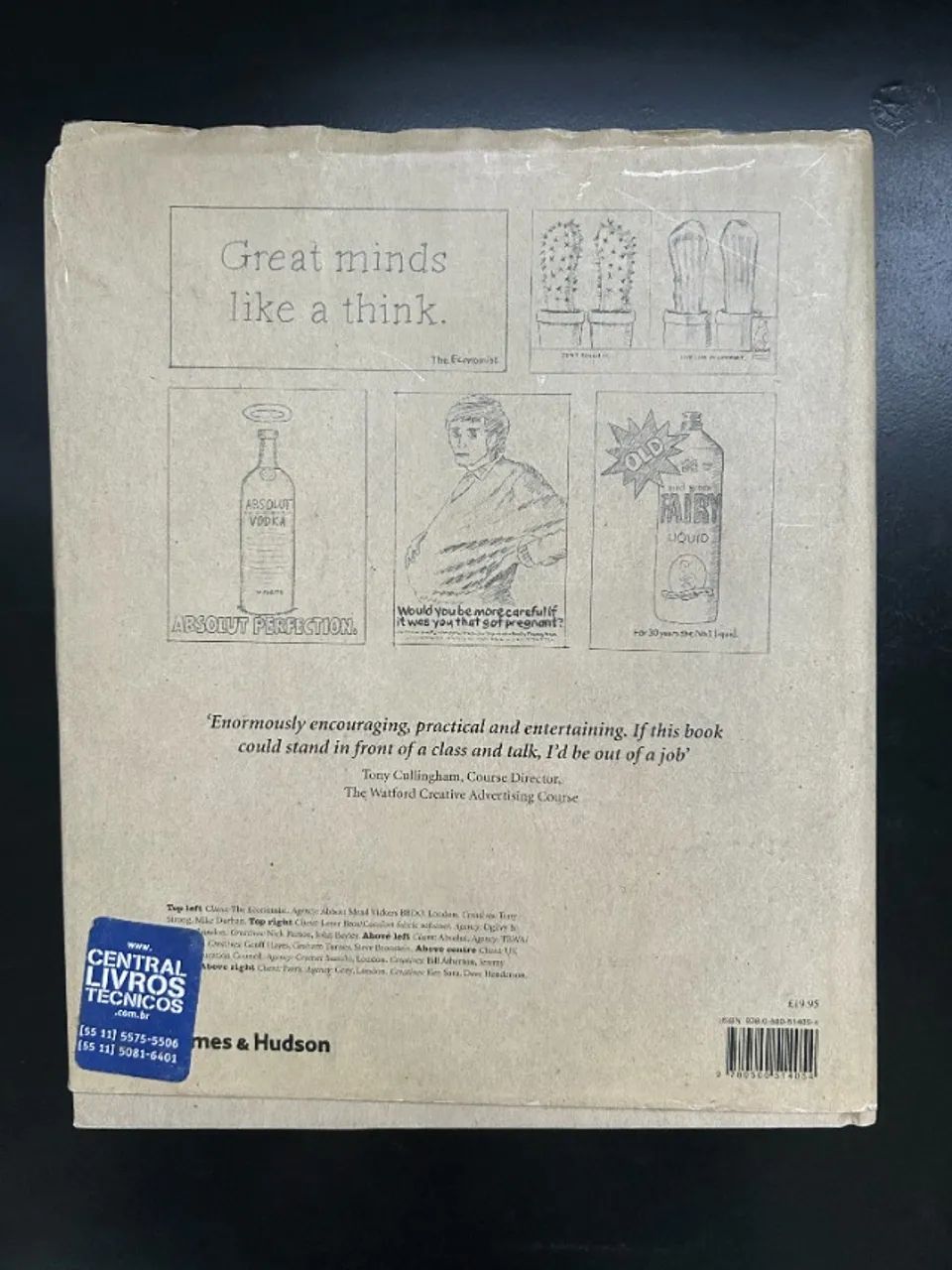 The Advertising Concept Book De Pete Barry Pela Thames & Hudson (2008) (Usado) - Foto 3