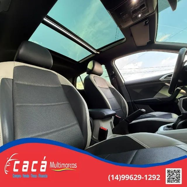 VOLKSWAGEN T-CROSS HIGHLINE 1.4 250 TSI - 2020  - AUTOMÁTICO -FLEX -COMPLETO  - Foto 2