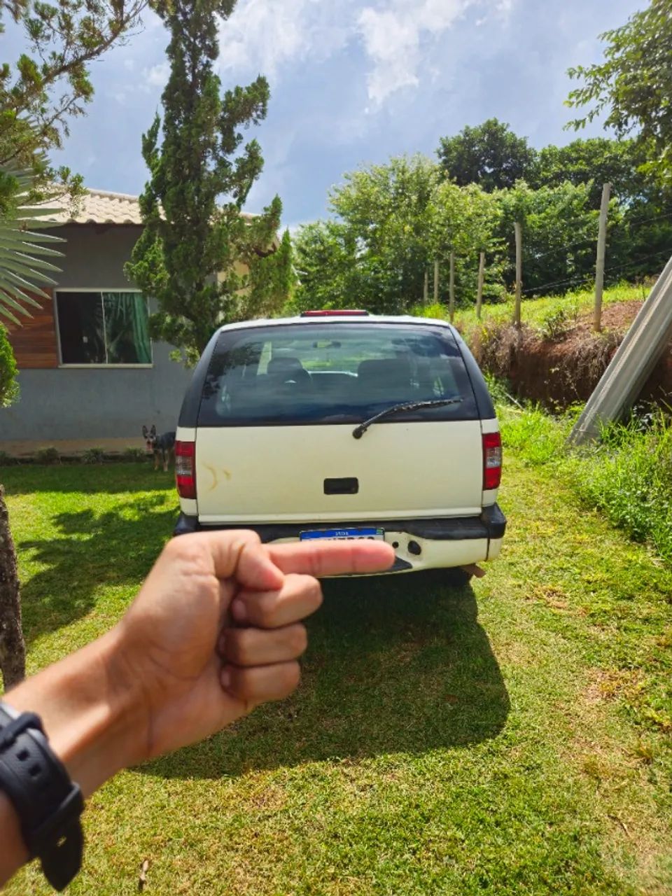 Blazer 2008 flex 2 pneus novos - Foto 3