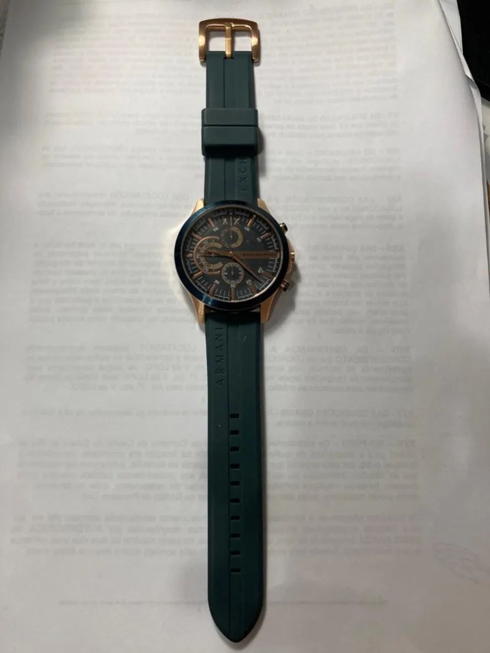 Relógio de Pulso Armani Exchange AX2440 Original - Foto 2