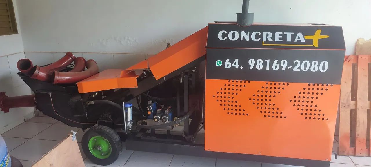 BOMBA DE CONCRETO DIESEL 57HP  - Foto 2