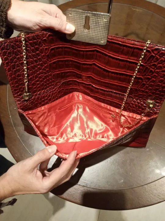 Bolsa vintage couro - Foto 2