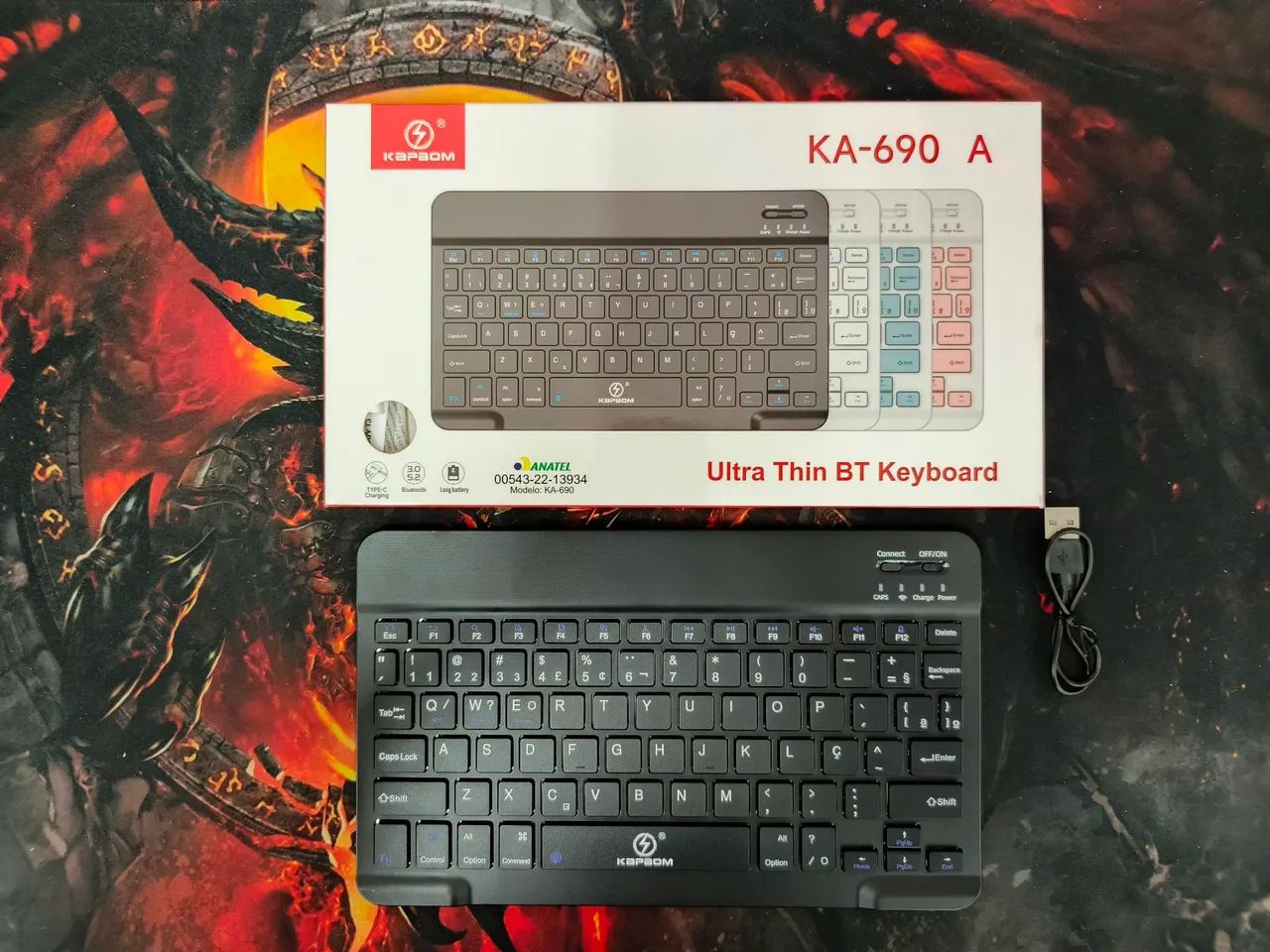 Teclado Bluetooth Portátil para Tablet - Foto 2