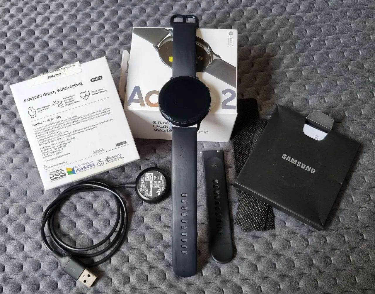 Relógio Samsung Galaxy Watch Active 2 - Foto 4
