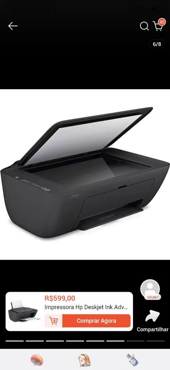 Impressora HP deskjet  - Foto 4