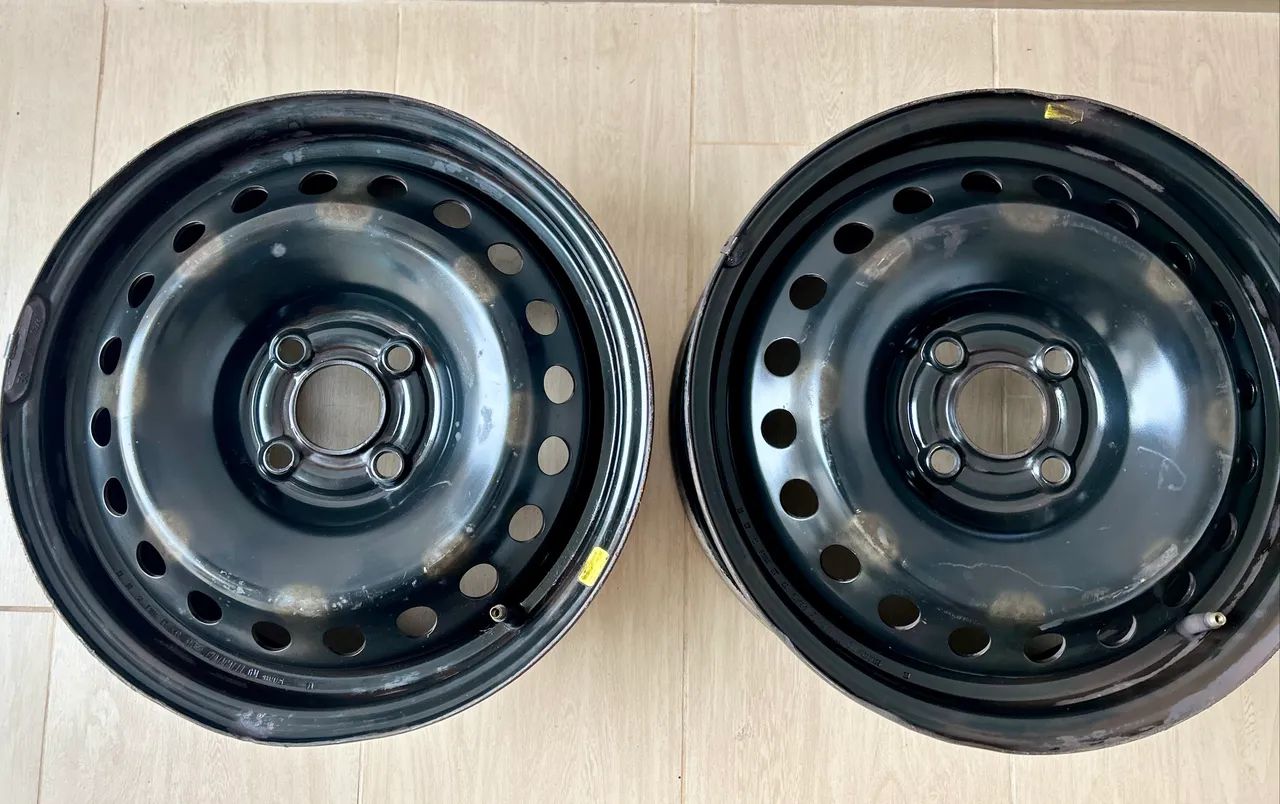 Rodas de Ferro, Aro 15, 4 x 100 - Agile (Chevrolet) - Foto 6