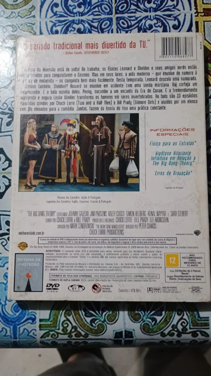 Série Big Bang A Teoria em DVD - Foto 2