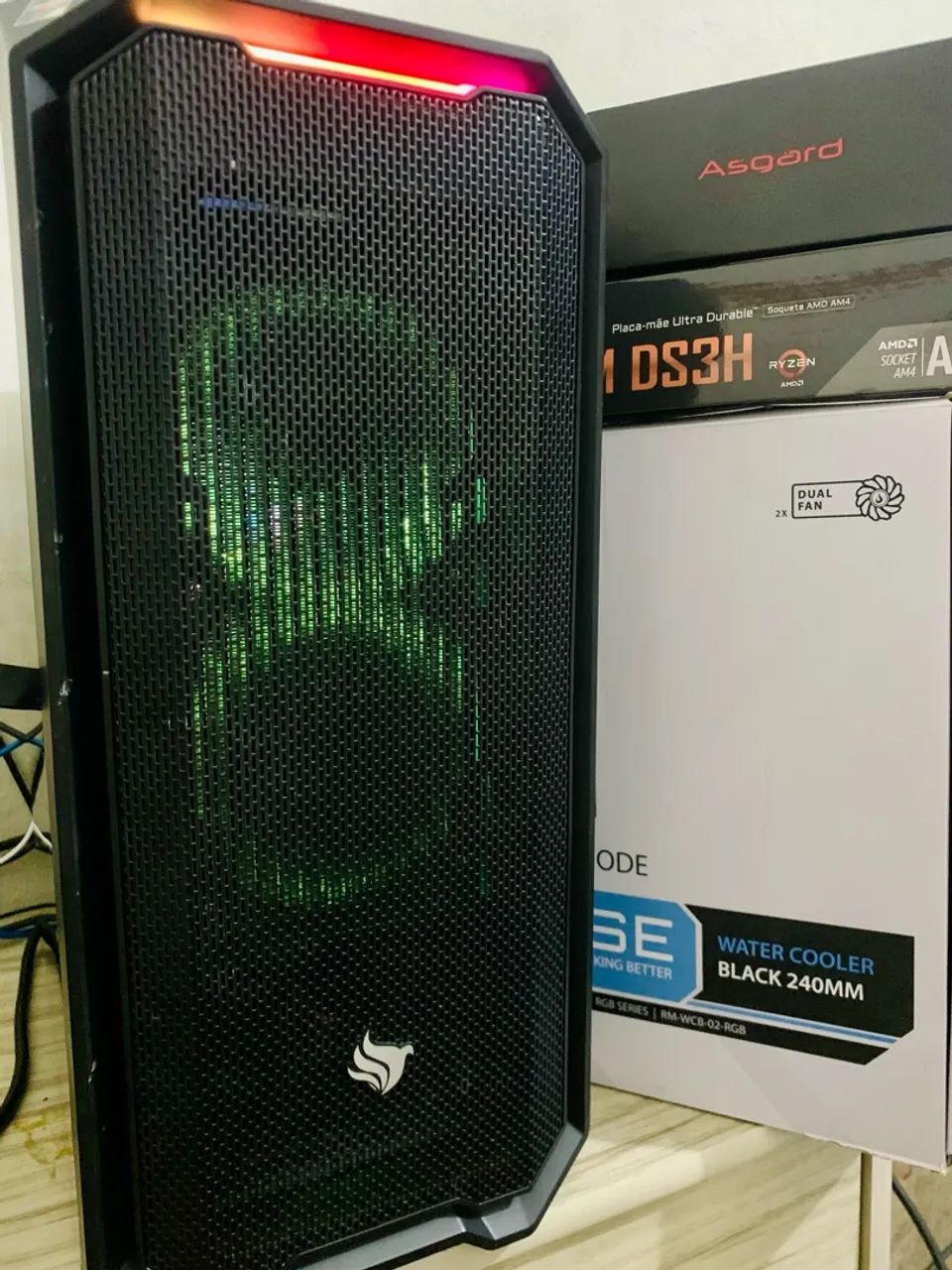 PC GAMER Ryzen 5 5600X + RTX 3060 12GB (No precinho) - Foto 4