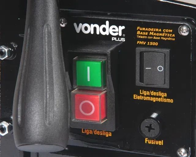 Furadeira com base magnética, 1.500 W, FMV 1500, 220 V~, VONDER PLUS - Foto 2