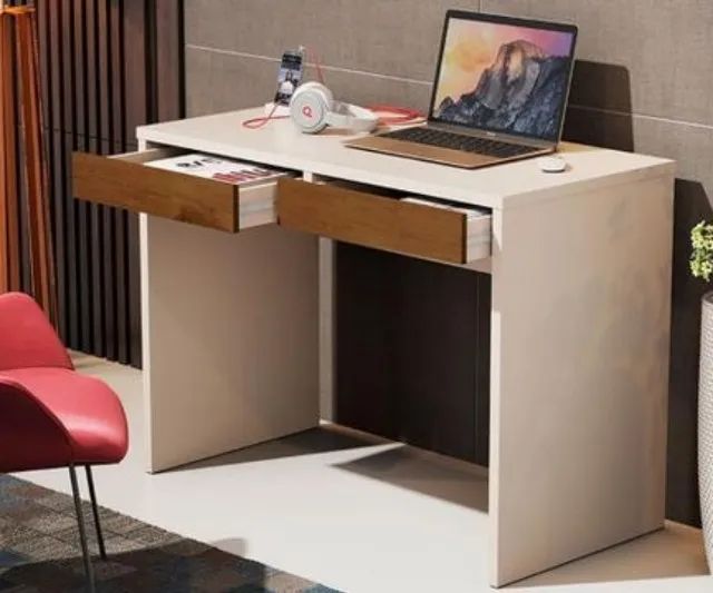 Escrivaninha 2 Gavetas - JB Bechara (FAZEMOS ENTREGA DF E ENTORNO )