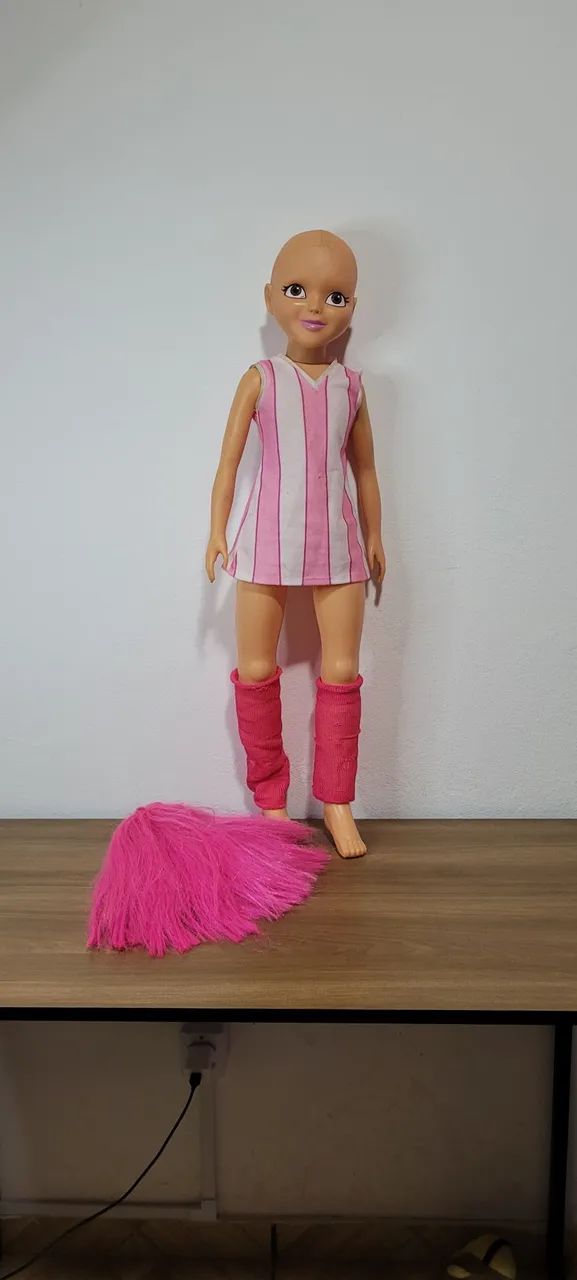 Boneca antiga rara stephanie lazy town  - Foto 4