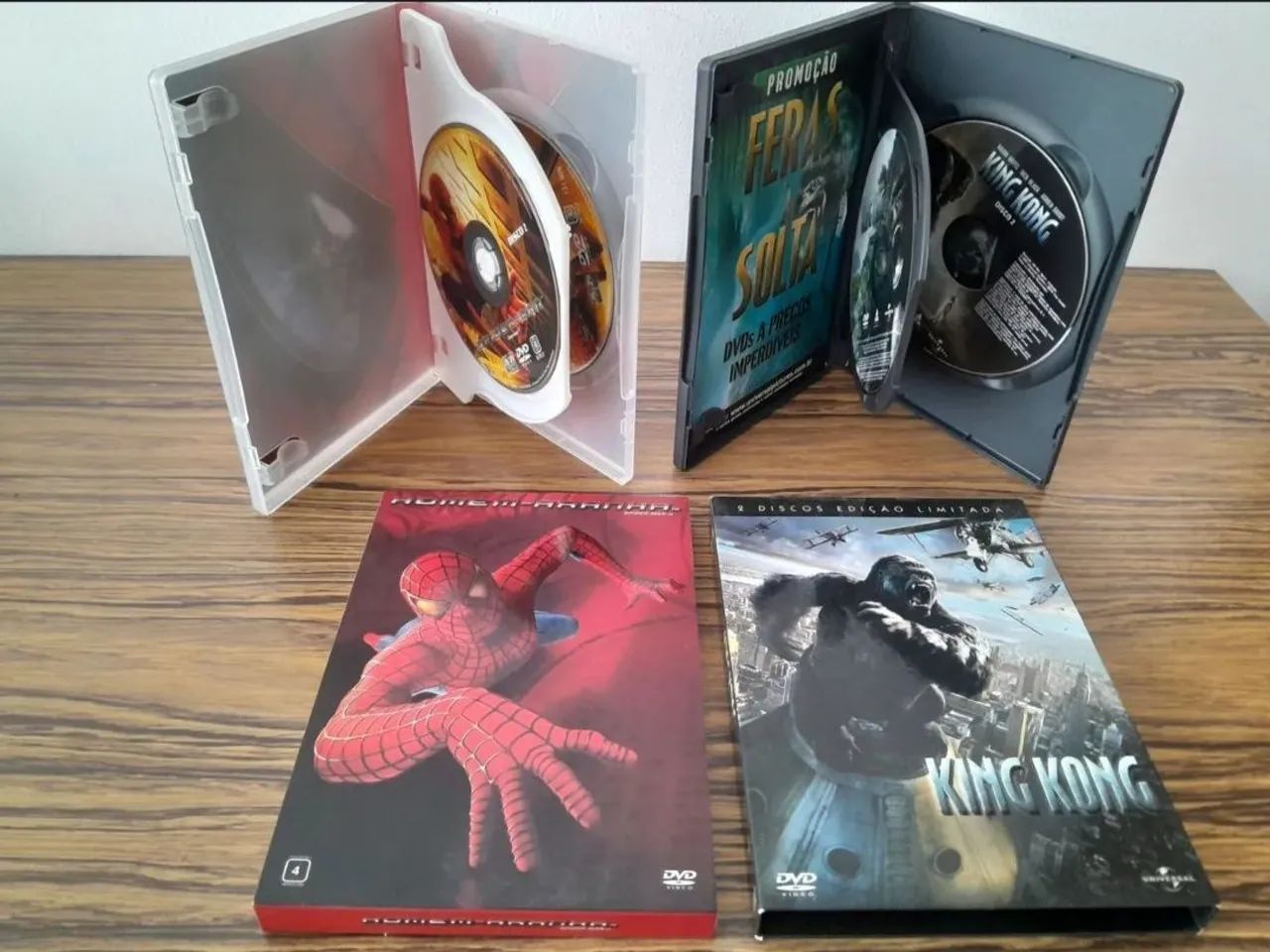 2 DVDs: Homem Aranha 1 e King Kong - Foto 2
