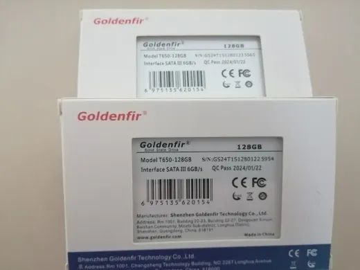 SSD Goldenfir lacrado - 128 GB - Entrego - Foto 2
