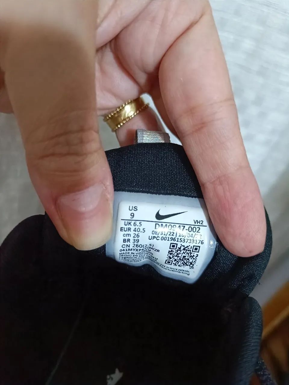 Tênis Nike Feminino Preto 39 - Foto 3