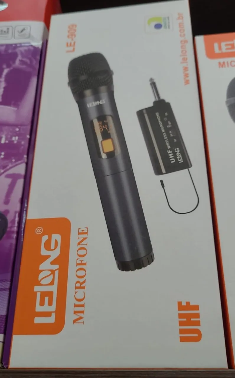 MICROFONE PARA CAIXA DE SOM SEM FIO