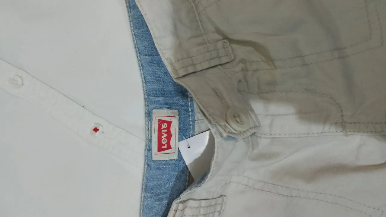 Camisa mais bermuda infantil 2 anos Levi's  - Foto 3