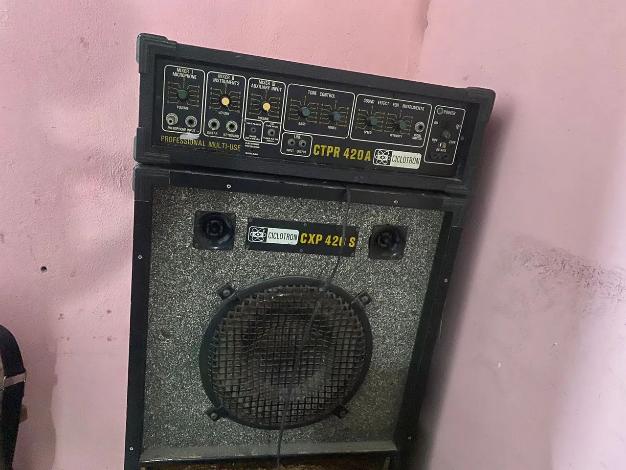 Caixa de Som Ciclotron CTPR 420A + CXP 420S
