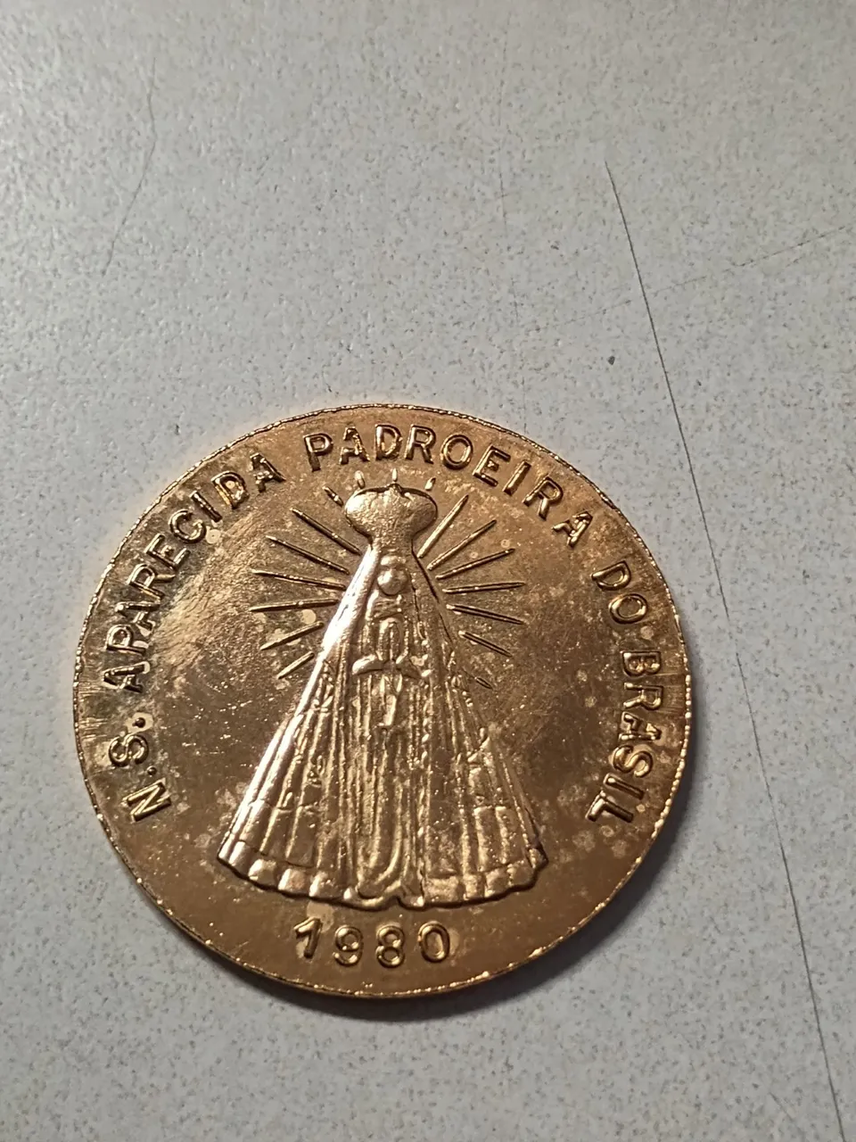 Medalha Nossa Senhora Aparecida - 1980