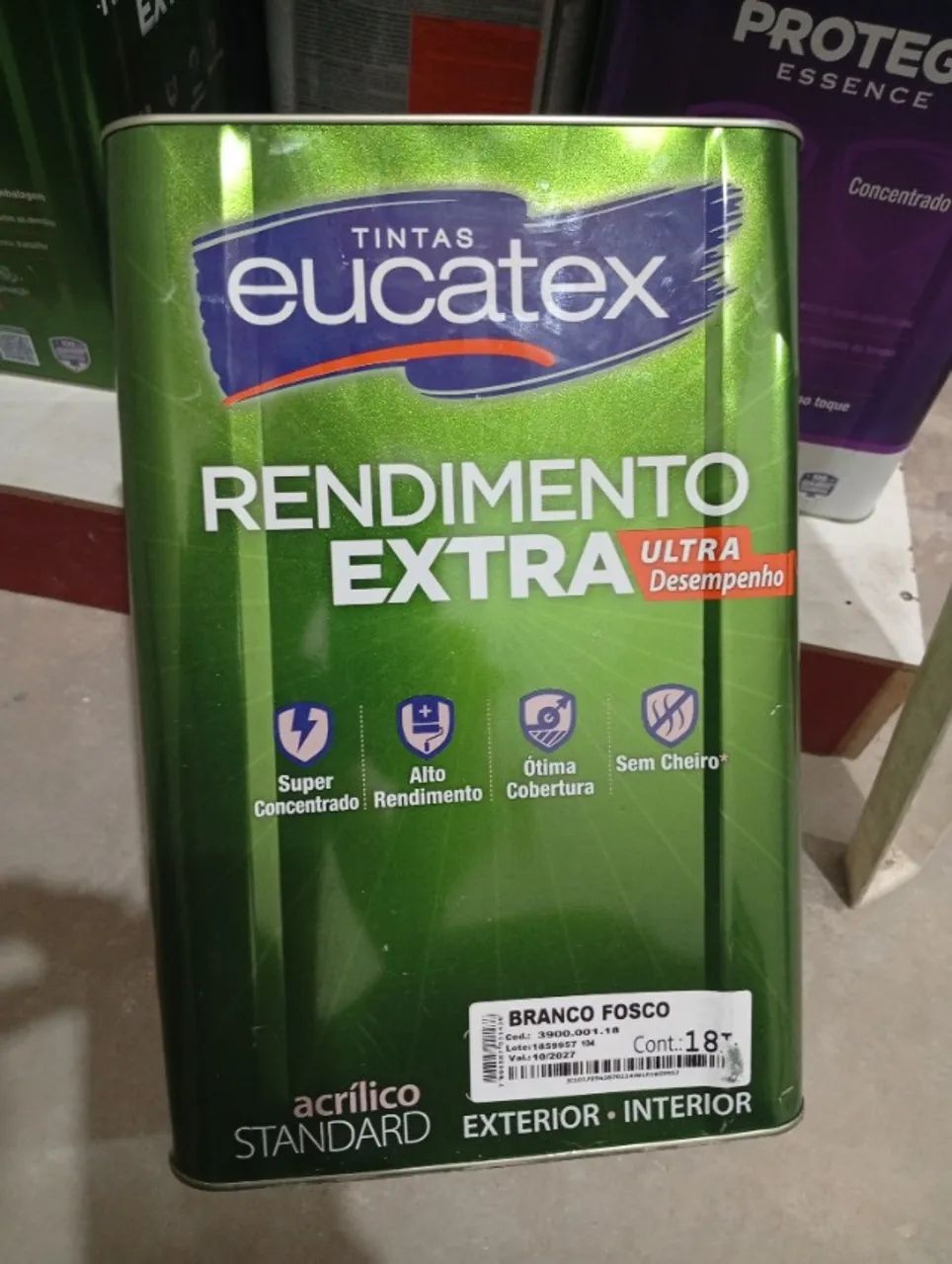 Tinta Eucatex Rendimento Extra, Externo e interno.   - Foto 3