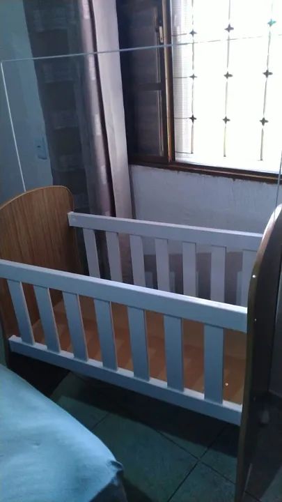 Mini Berço Com Suporte Mosquiteiro Com Rodas