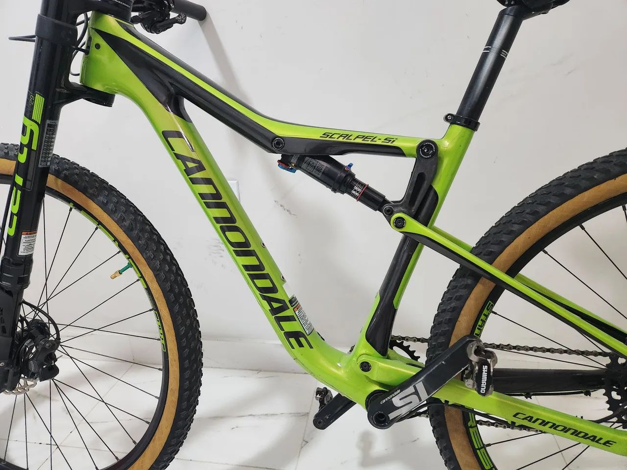Cannondale Scalpel Si Carbon Lefty, 2019, tamanho 17 (muito nova