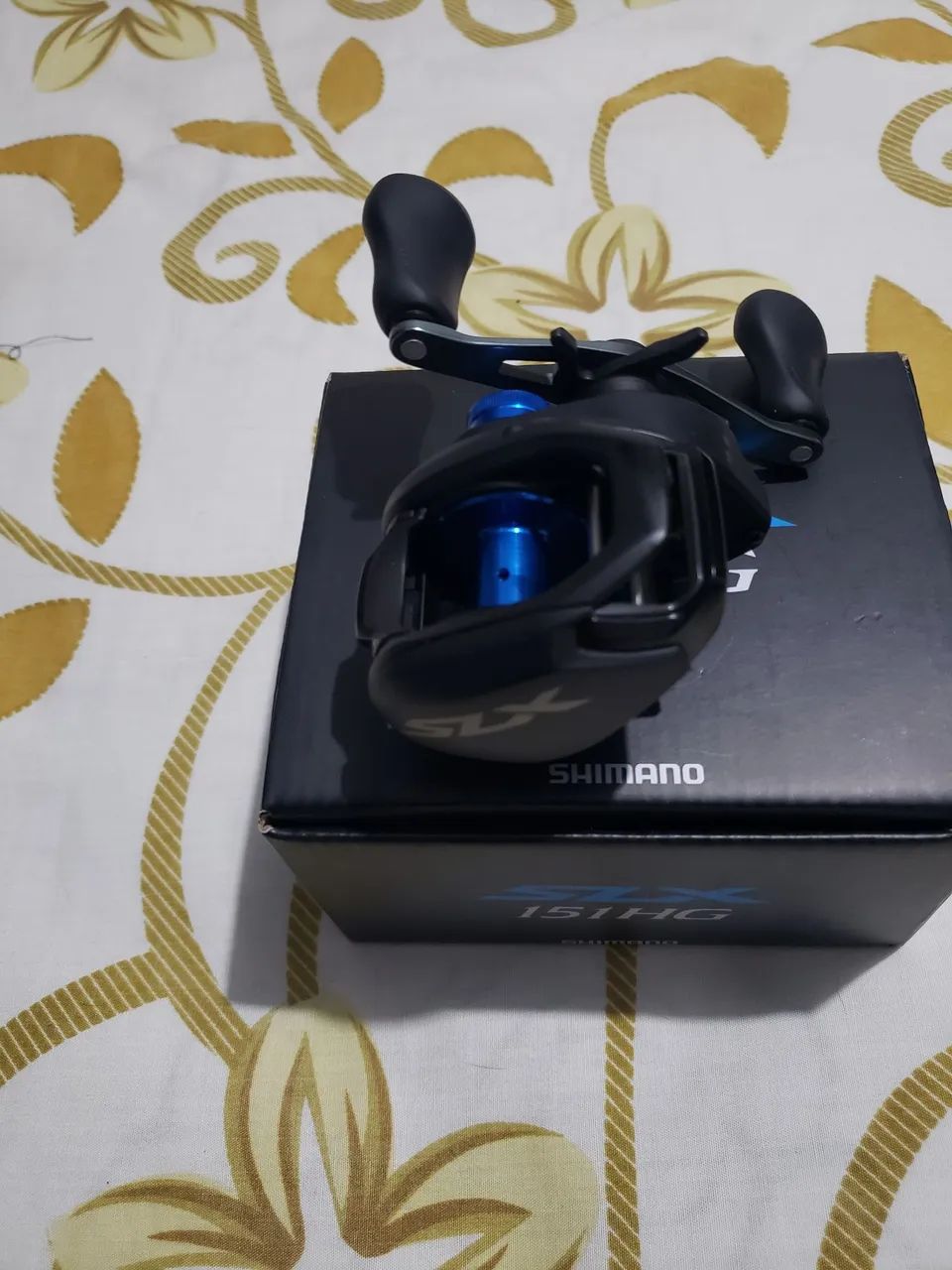 Carretilha shimano slx 151HG manivela esquerda  - Foto 6