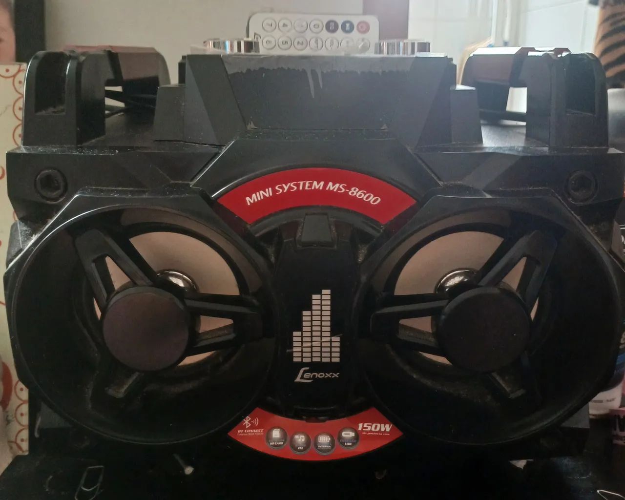 Som Mini System Lenoxx MS-8600