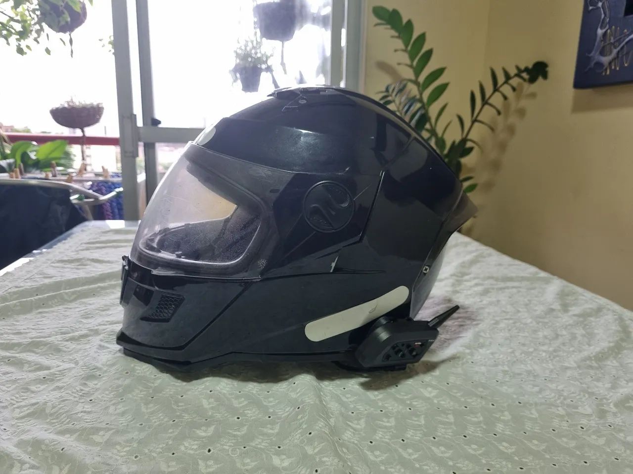 Capacete Pro Tork Stealth Solid Fosco Vis. Fumê - Tamanho 58 - Usado