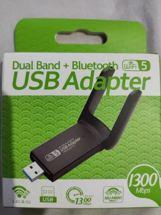 Adaptador Wi-Fi + bluetooth 