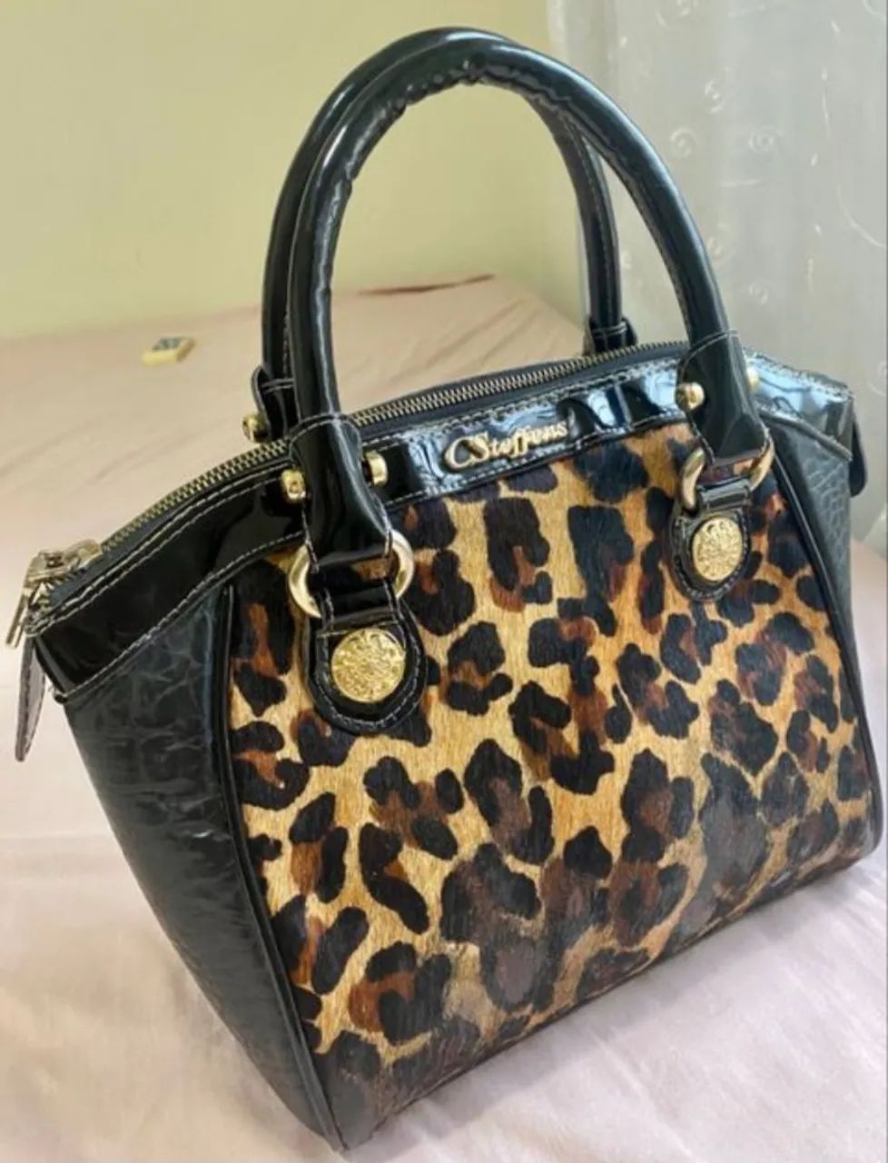 Bolsa Carmen Steffens animal print 