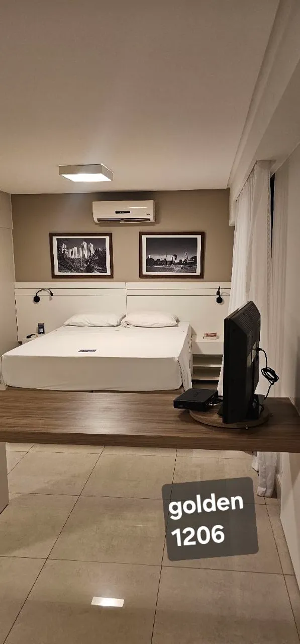 Flat em hotel 4 estrelas