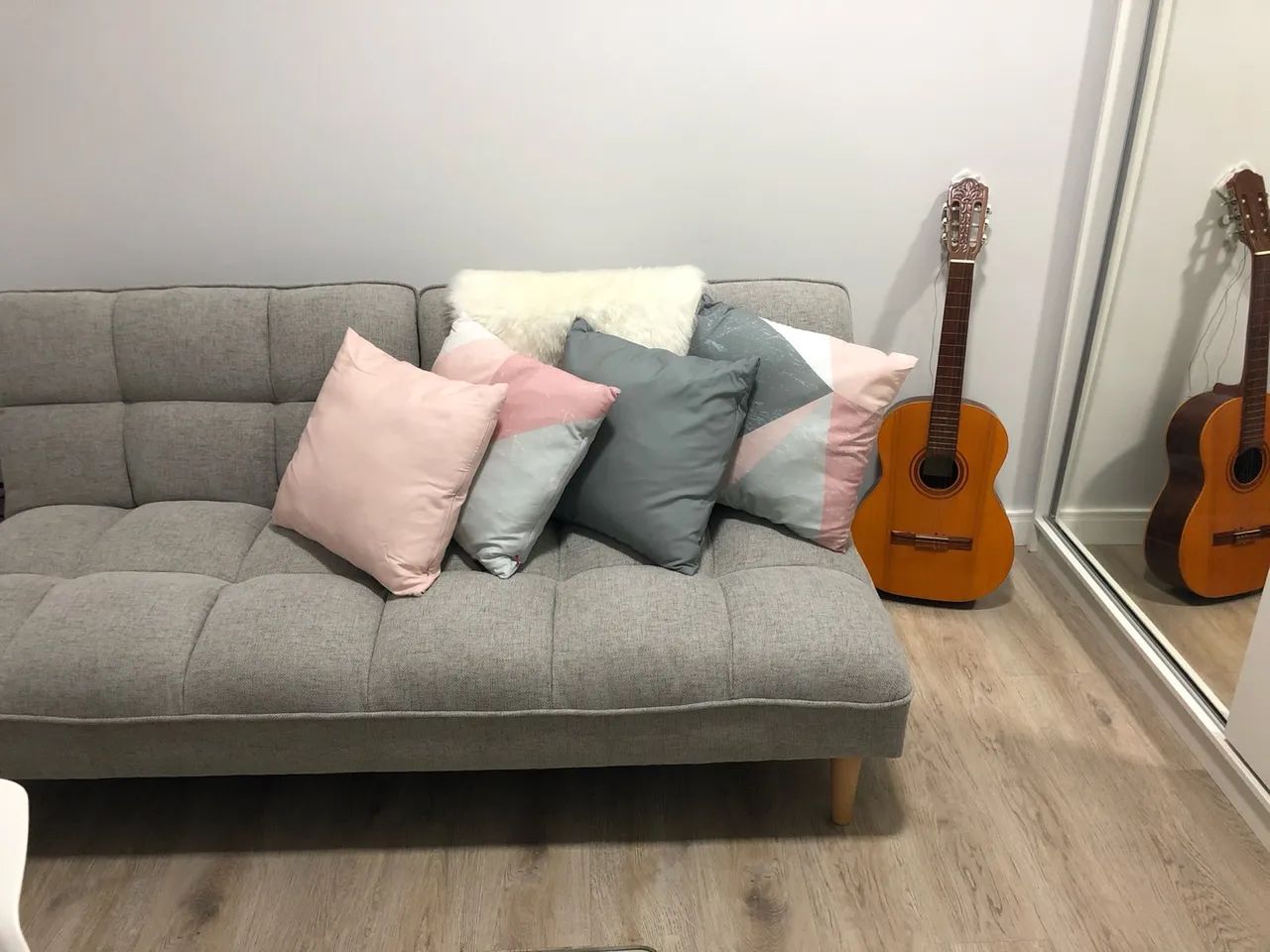 Sofá-cama lindo!!