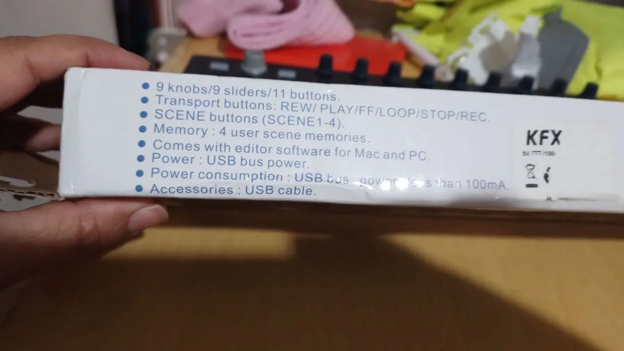 Controlador MIDI USB DAW 9 - Foto 4