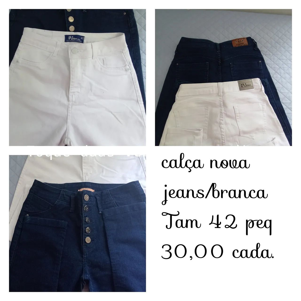 Calça jeans nova