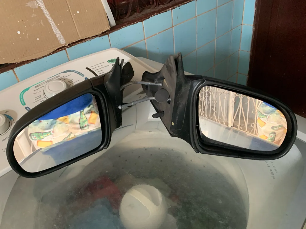 Farol e retrovisor do corsa 97