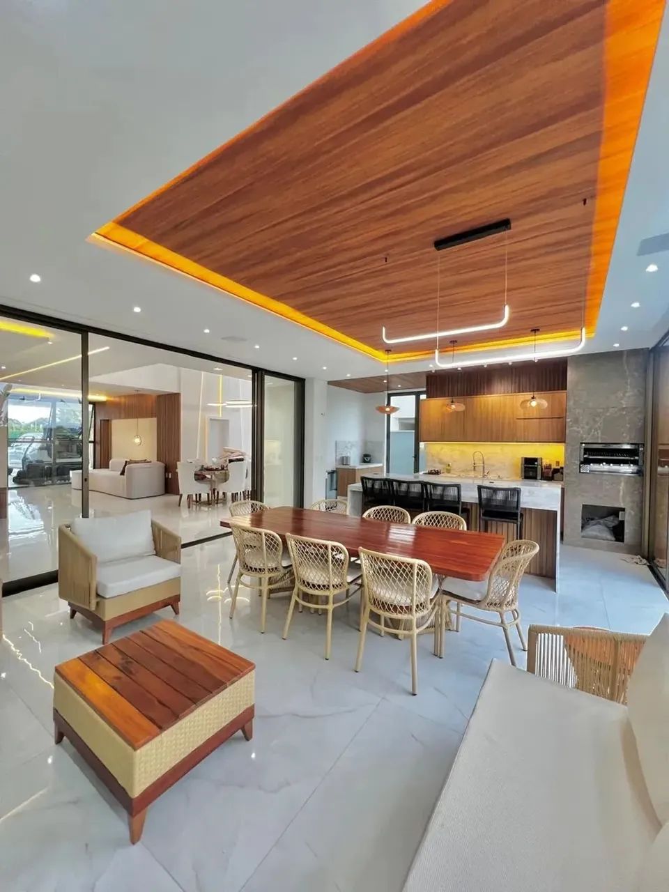 Casa de Luxo na Cidade Alpha Ceará  4 Suítes, Piscina, Sauna e Energia Solar - Foto 3