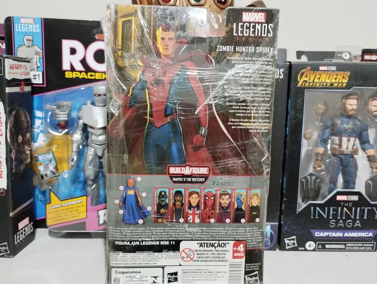 Marvel Legends Spiderman Zombie Hunter - Foto 2