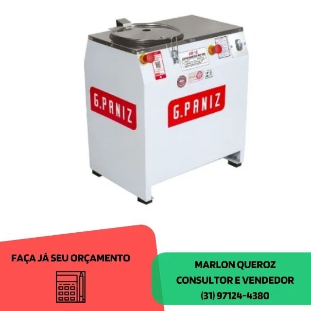 Amassadeira Rápida G-Paniz 15KG Nova 220v