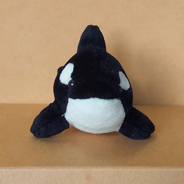 brinquedo - pelúcia baleia orca (usada) - Foto 4