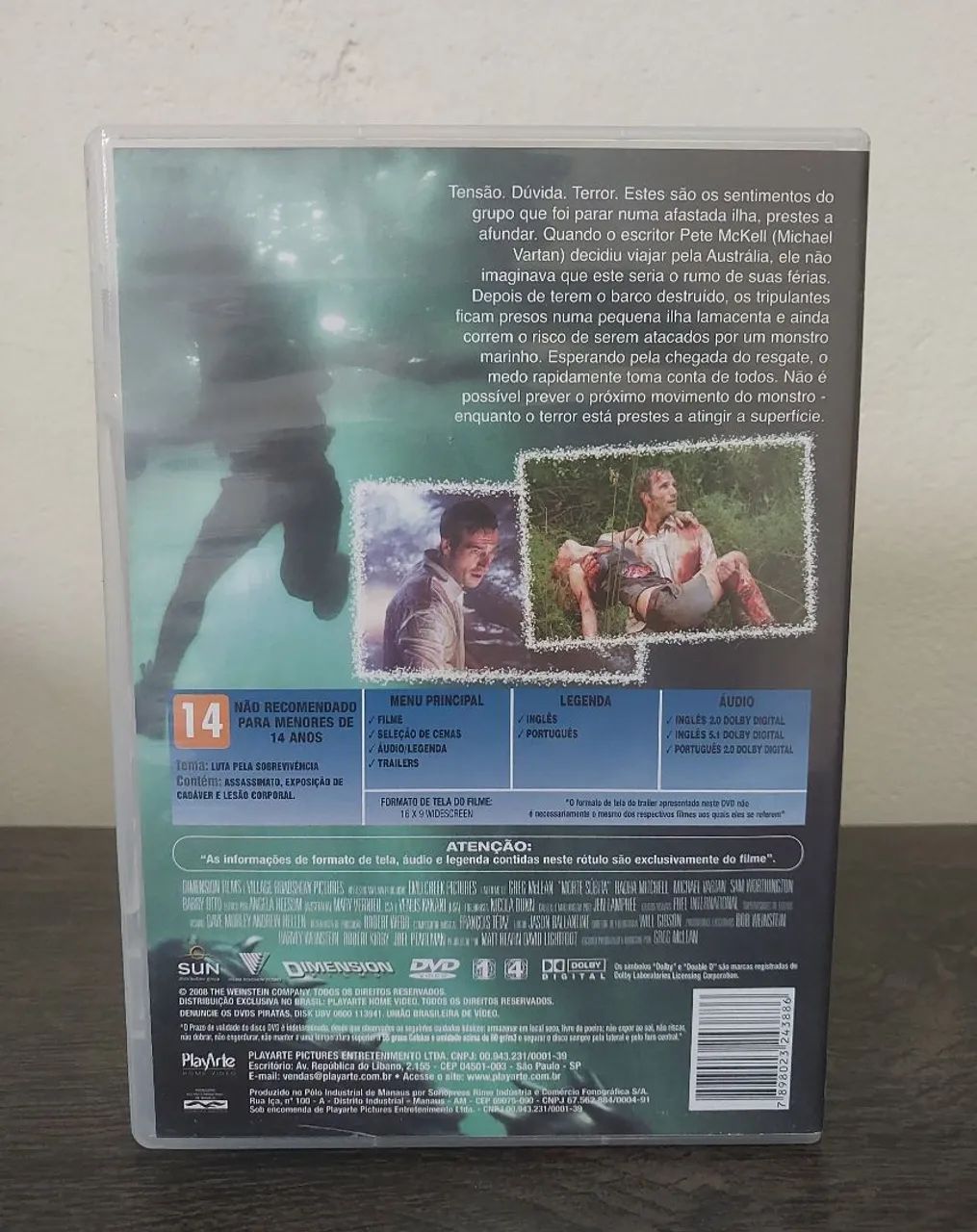 DVD Morte Súbita (Rogue) - Terror - Foto 3