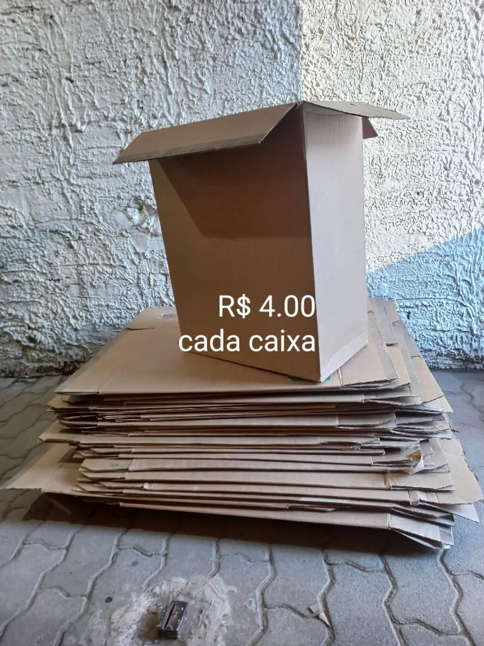 Caixas de papelão para mudanças